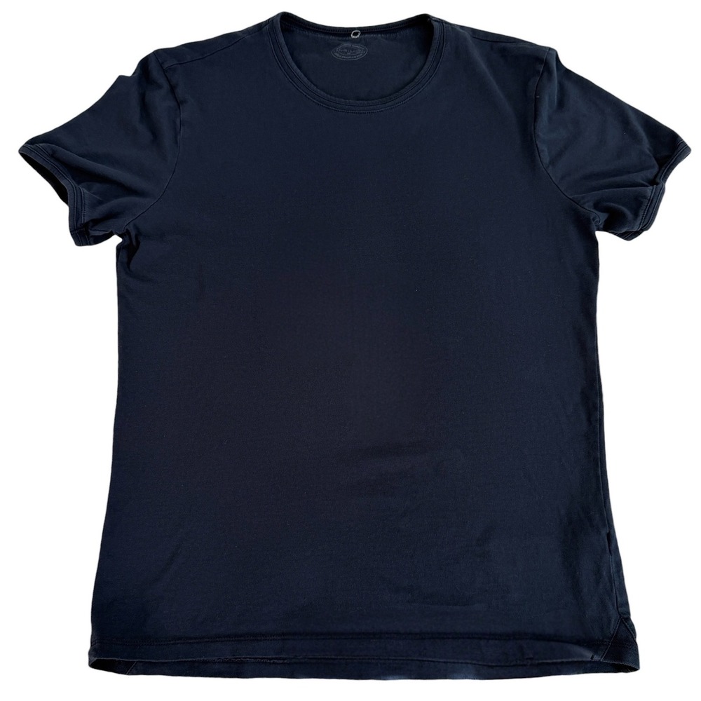 Intimissimi Navy Blue Supima Cotton Crew Neck Short Sleeve T-Shirt Women Medium